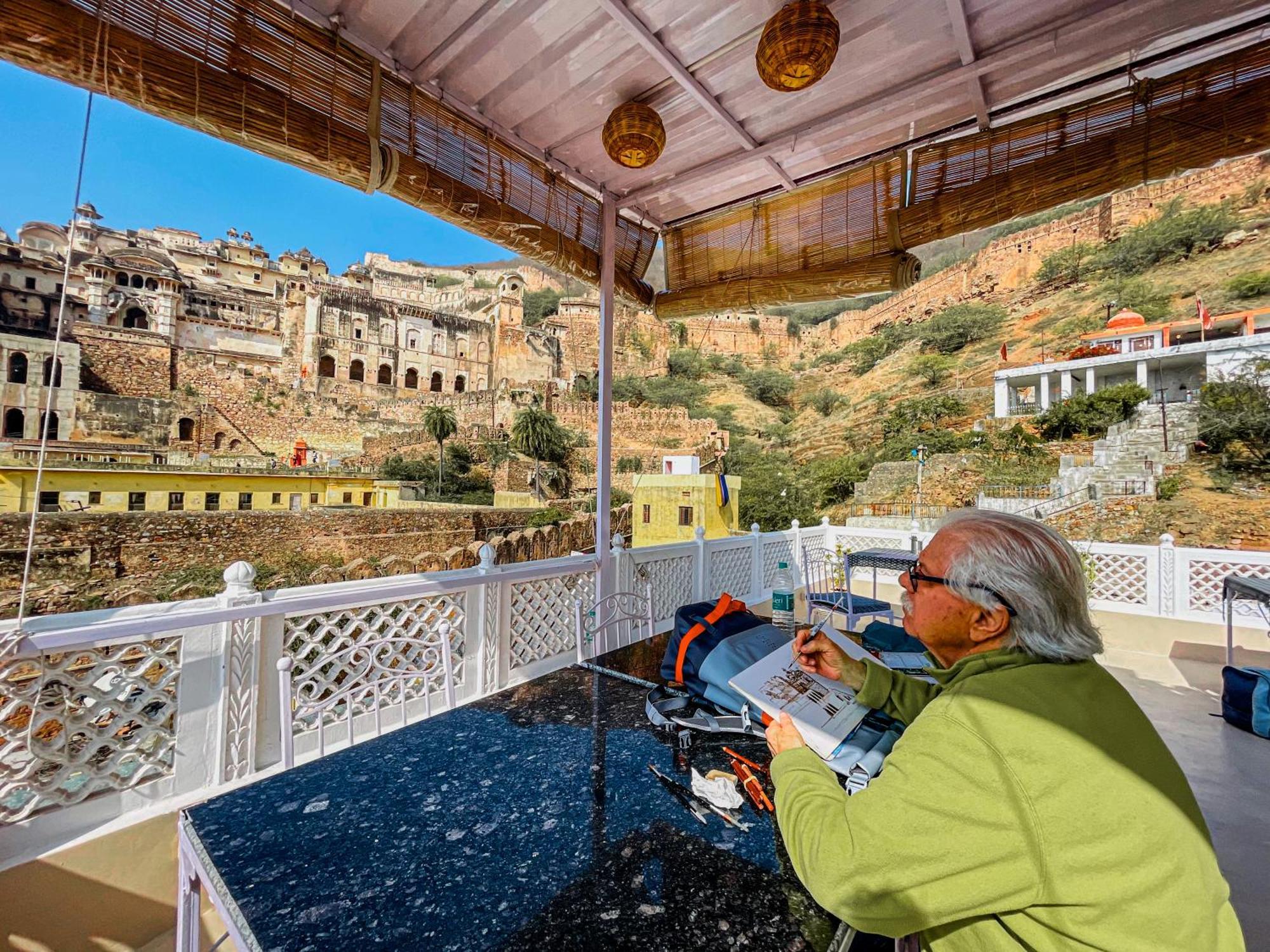 The Castle View Homestay Bundi Bagian luar foto